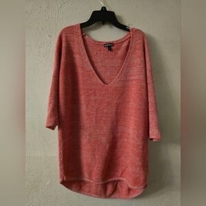 Express Coral Knit Sweater